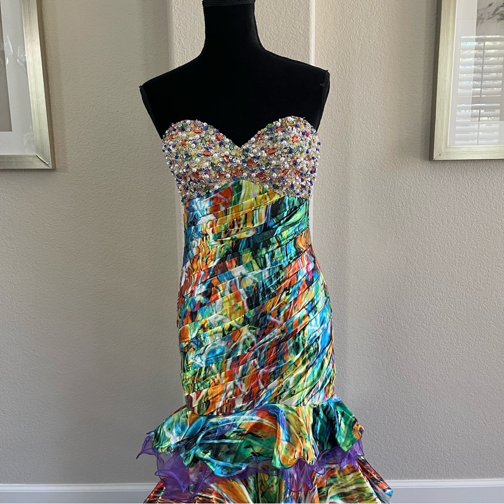 NWT Bicici & Coty Formal Dress/Gown | S - Picture 6 of 13